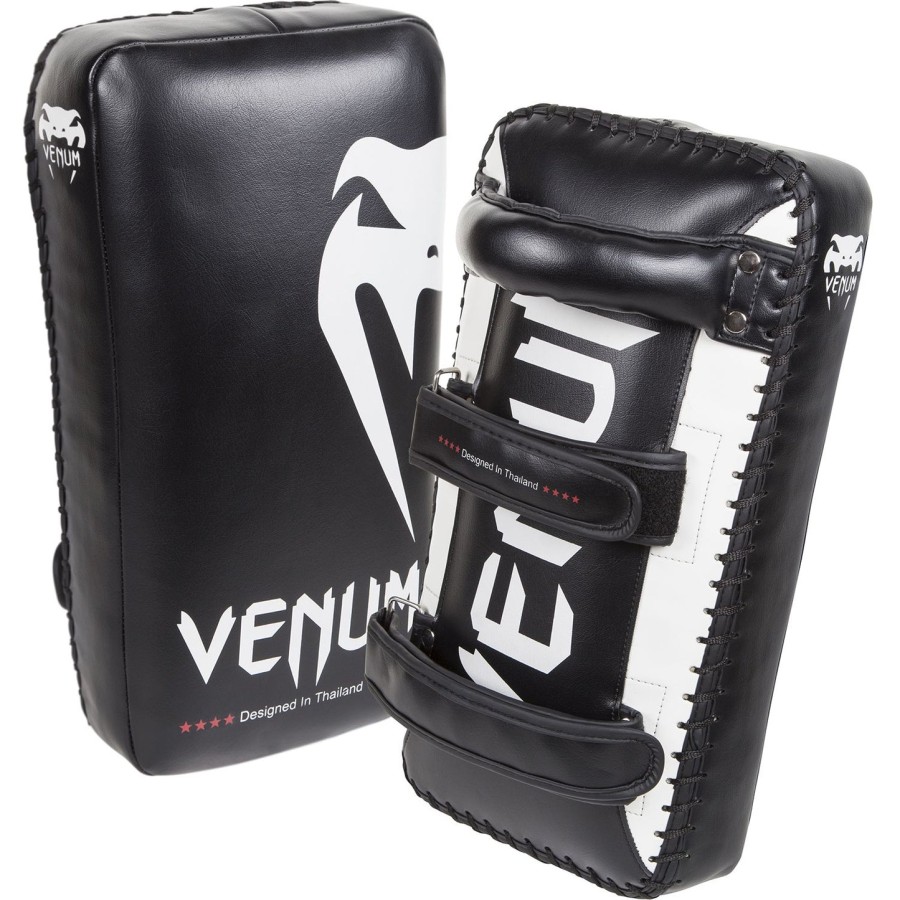 venum giant kick pads - zwartijs paar