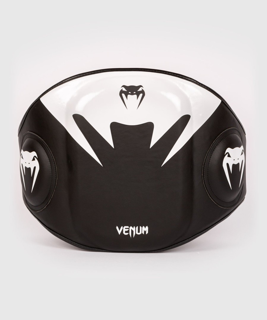 venum elite buikbeschermer - zwartwit