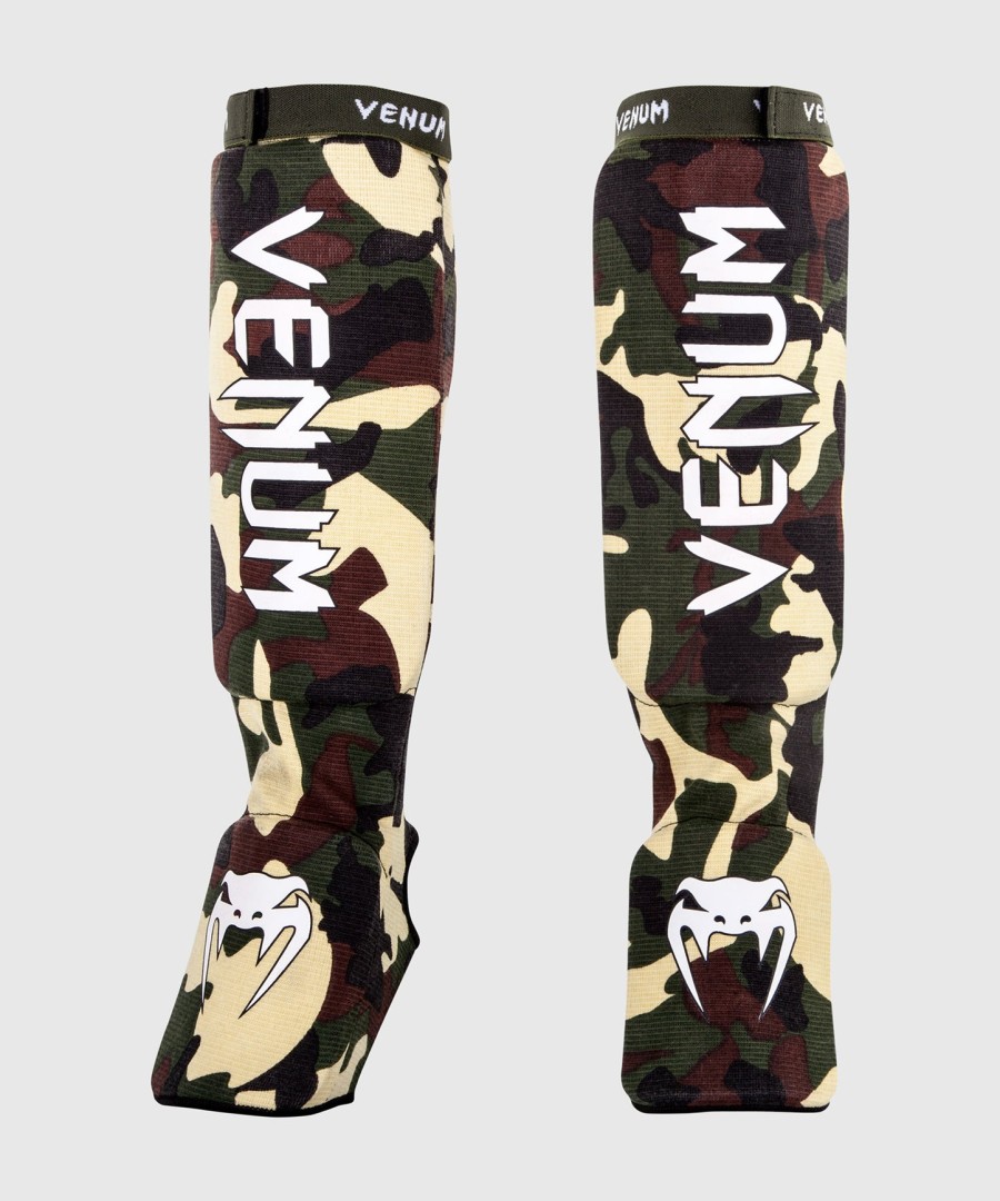 venum kontact scheenbeschermers - forest camo