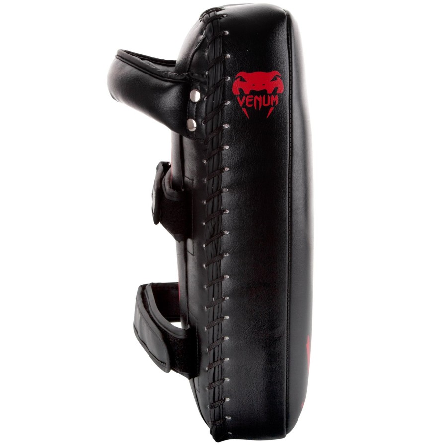 venum giant kick pads - zwartrood set van twee