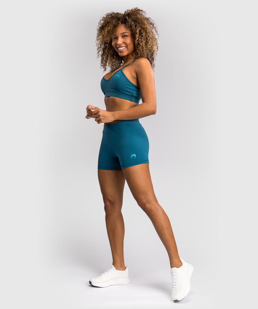 venum x demi dames vale tudo shorts - azur blauw