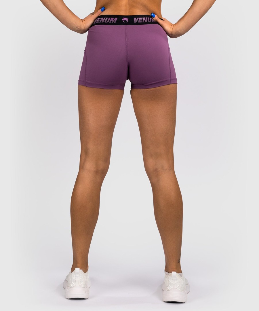 venum elevate vale tudo shorts voor dames - liliac