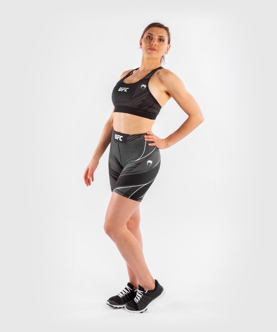 ufc venum authentic fight night vale tudo shorts voor dames - lange pasvorm - zwart