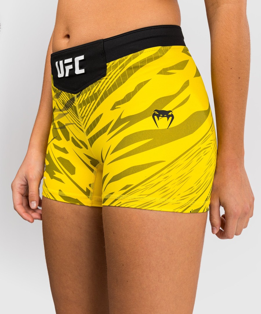 ufc fusion by venum authentic fight night women vale tudo short - korte pasvorm - geel