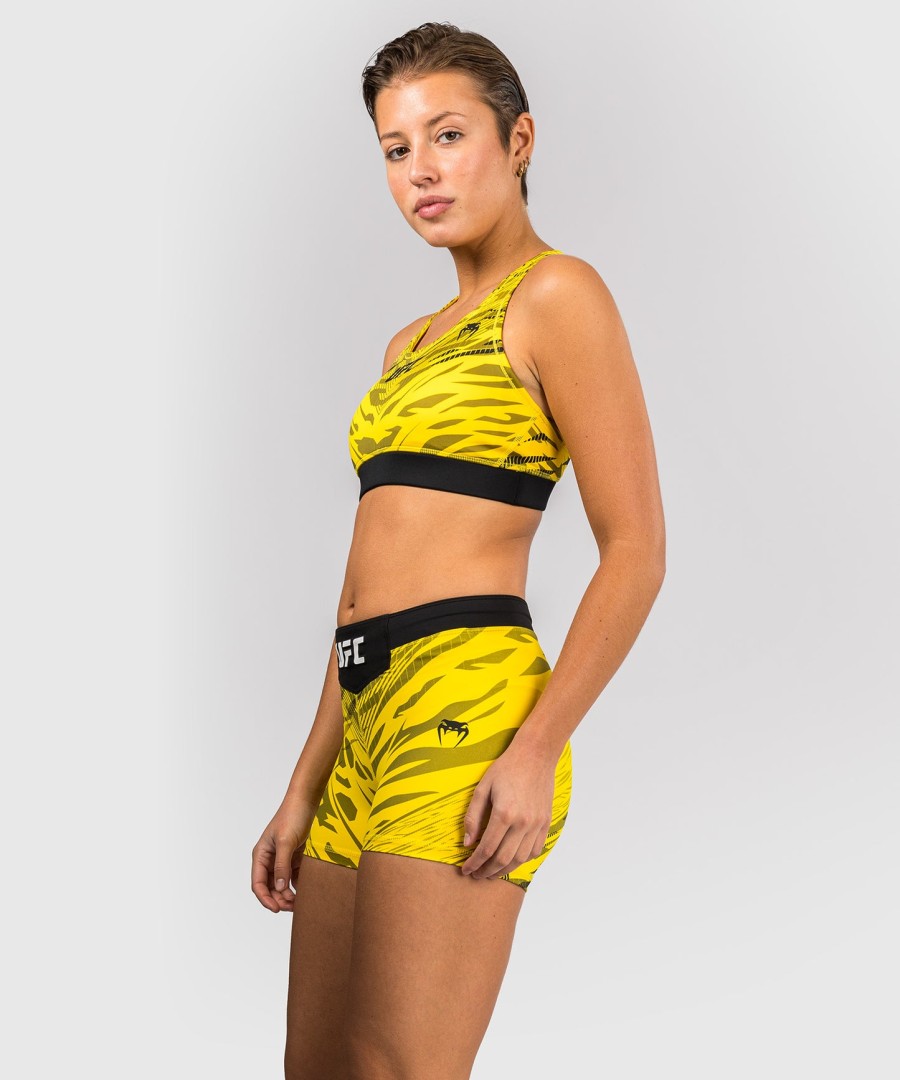 ufc fusion by venum authentic fight night women vale tudo short - korte pasvorm - geel