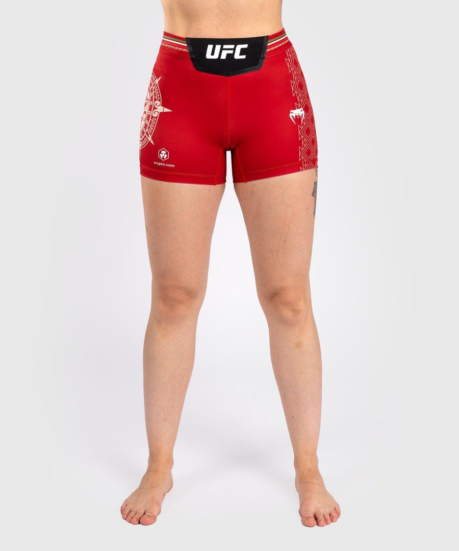 noche ufc by venum authentic fight night women vale tudo short - korte pasvorm - rood