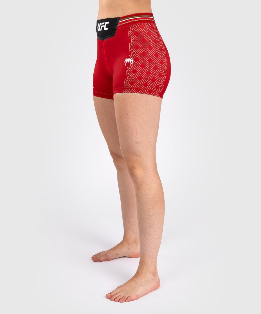 noche ufc by venum authentic fight night women vale tudo short - korte pasvorm - rood