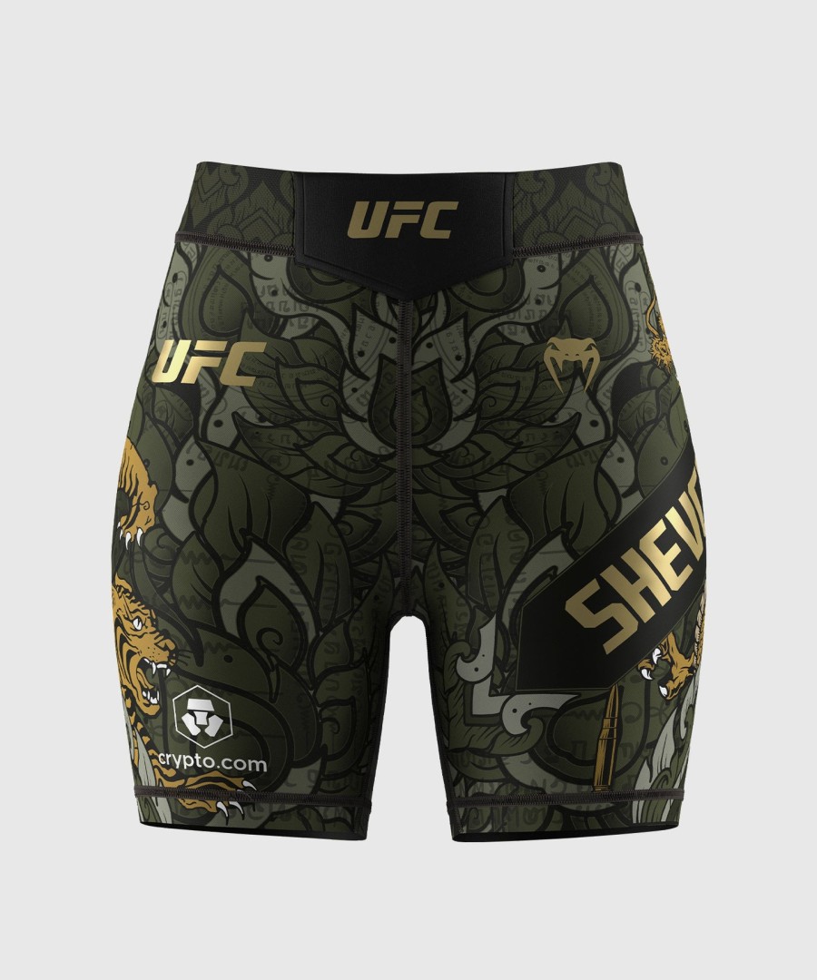 dames ufc ongeëvenaard door venum green valentina shevchenko vale tudo short