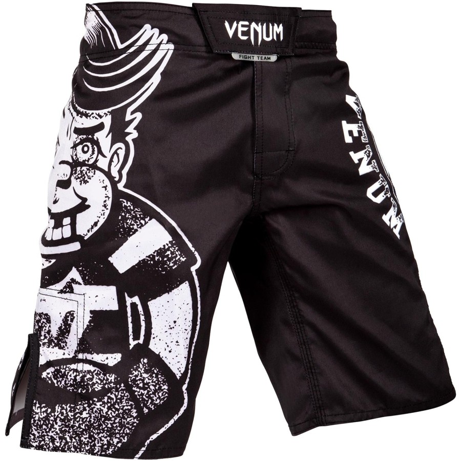 venum born to fight kids fightshorts - zwartwit