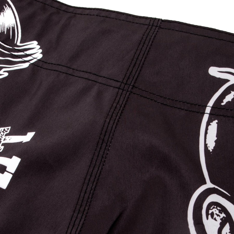 venum born to fight kids fightshorts - zwartwit