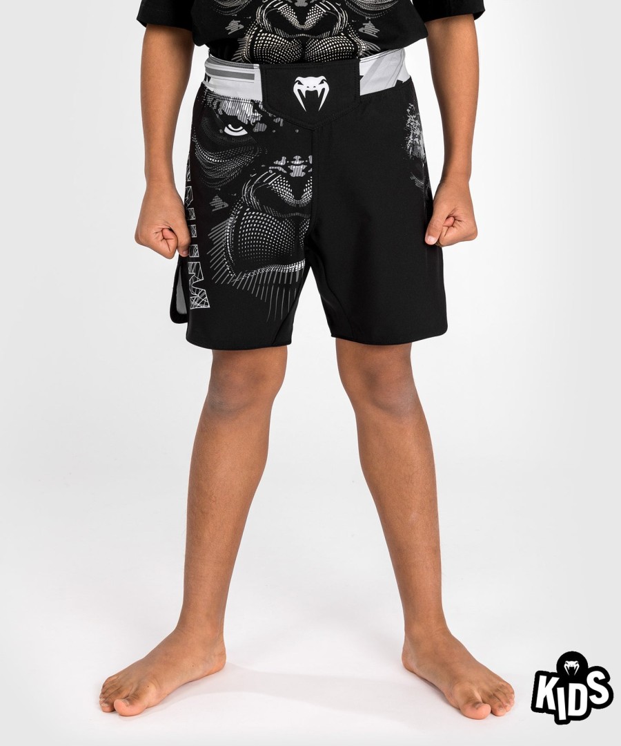 venum gorilla jungle kids fightshorts - zwartwit