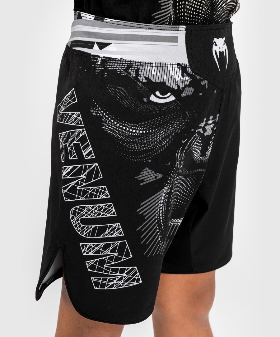 venum gorilla jungle kids fightshorts - zwartwit