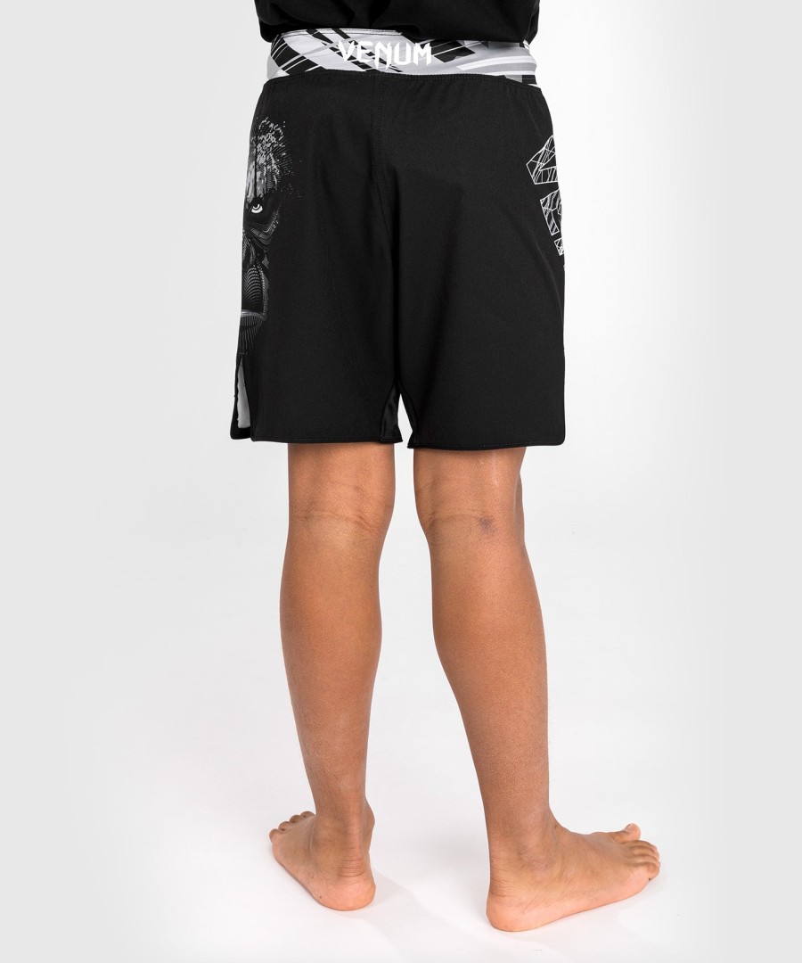venum gorilla jungle kids fightshorts - zwartwit