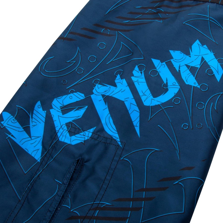 venum nightcrawler fightshorts - marineblauw