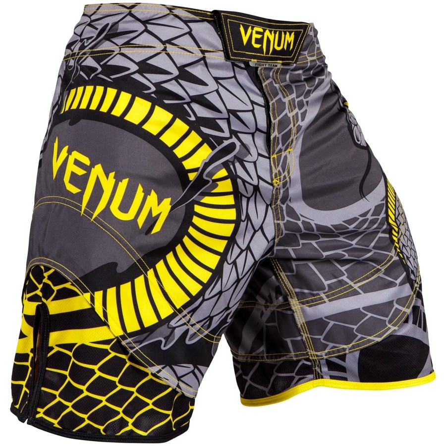venum snaker fightshorts - zwartgeel