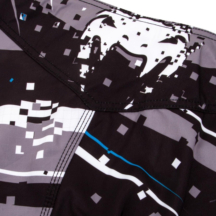 venum pixel fightshorts - zwartgrijs