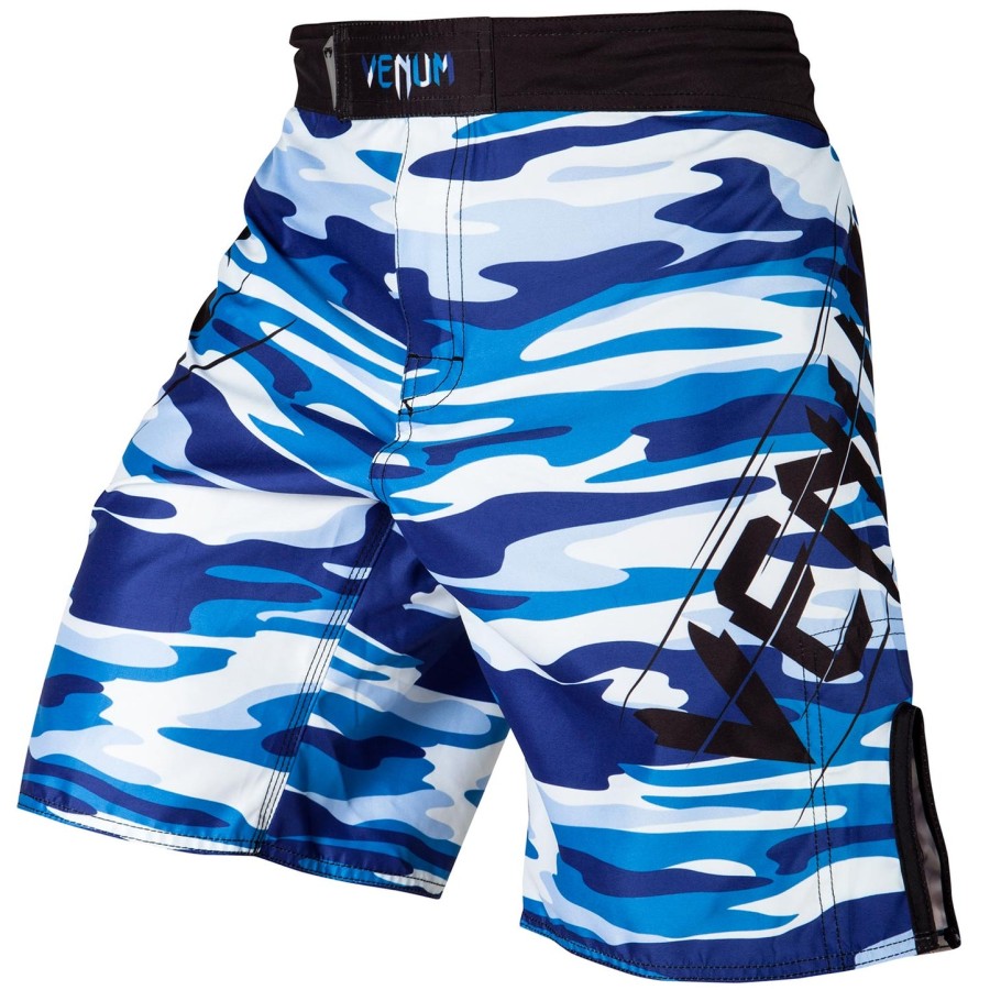 venum wave camo fightshorts - blauw
