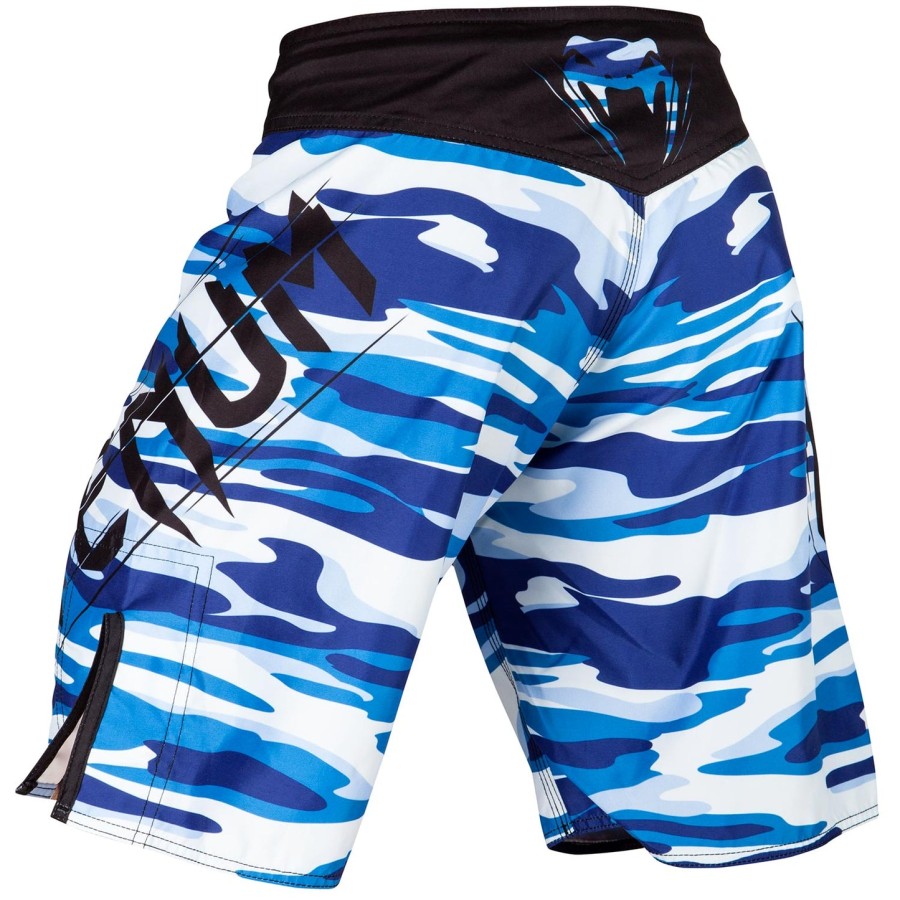 venum wave camo fightshorts - blauw