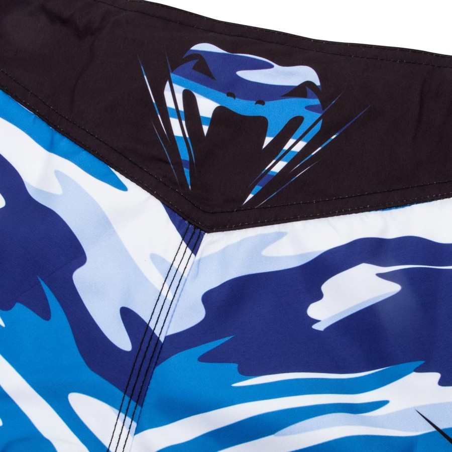venum wave camo fightshorts - blauw