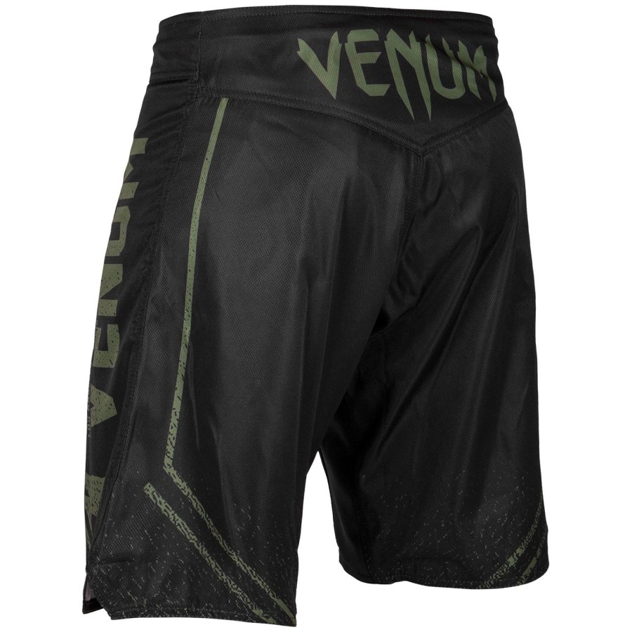 venum signature fightshorts - zwartkhaki - exclusief