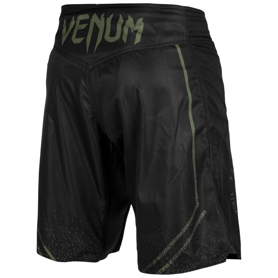venum signature fightshorts - zwartkhaki - exclusief