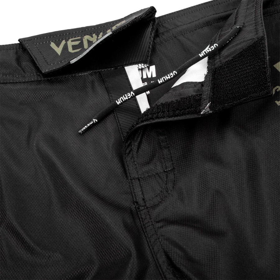 venum signature fightshorts - zwartkhaki - exclusief