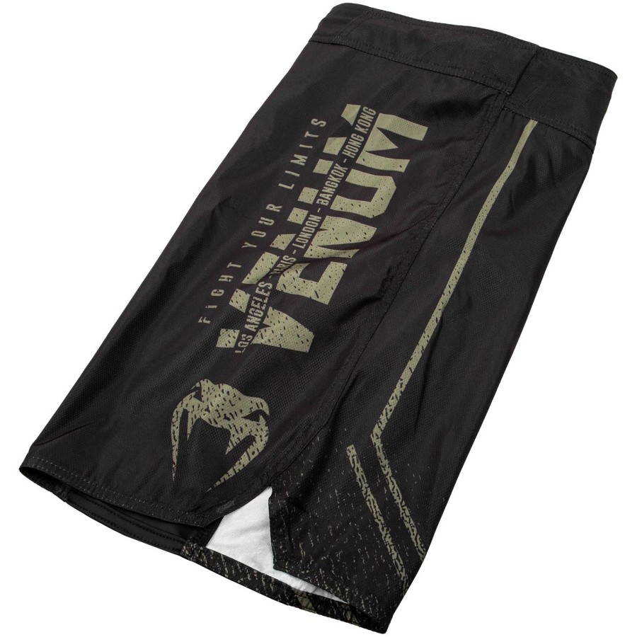 venum signature fightshorts - zwartkhaki - exclusief