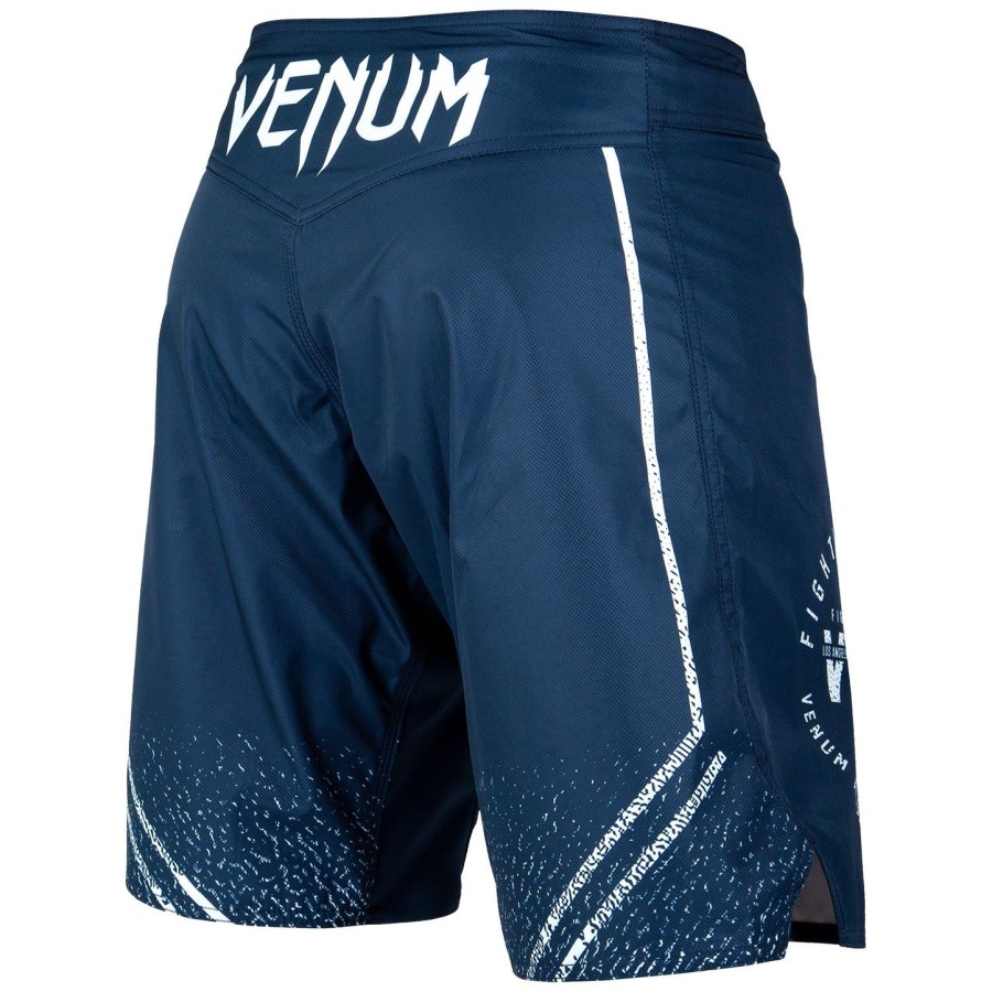 venum signature fightshorts - marineblauwwit