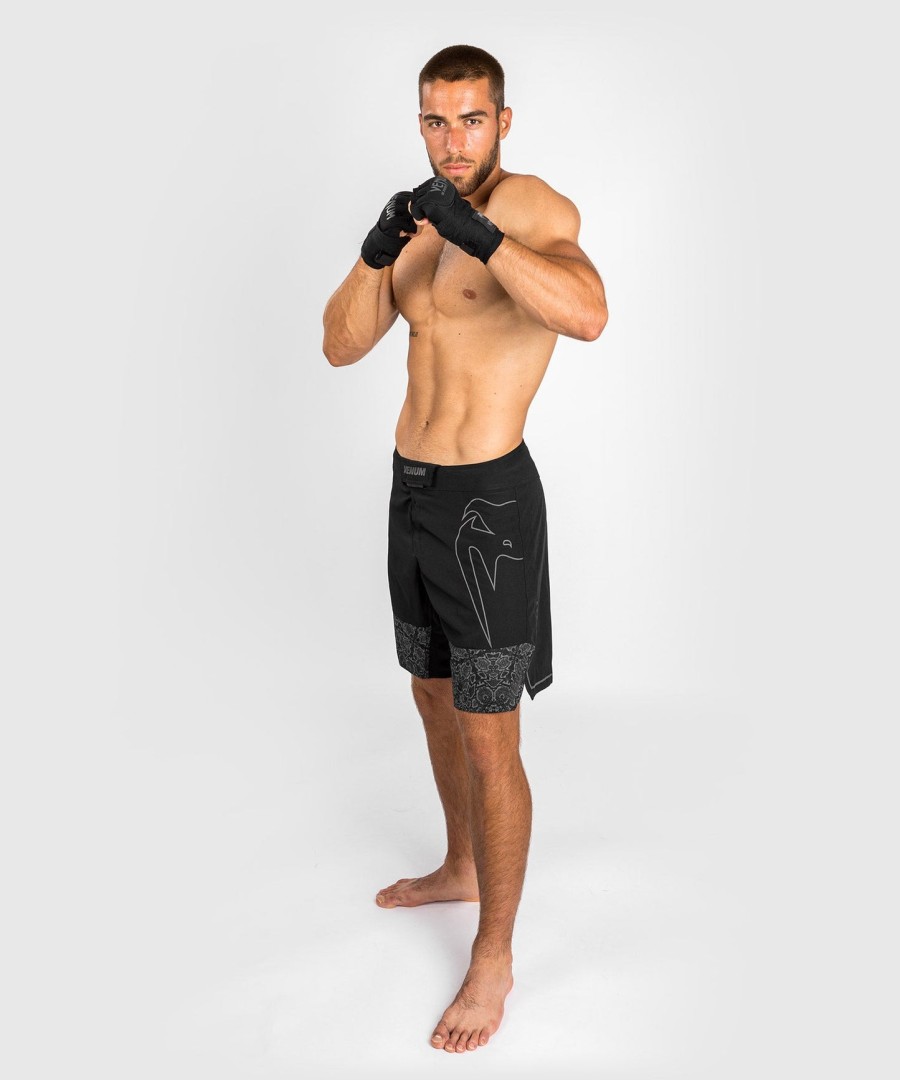 fightshorts reflective light 4.0 venum - zwartzwart