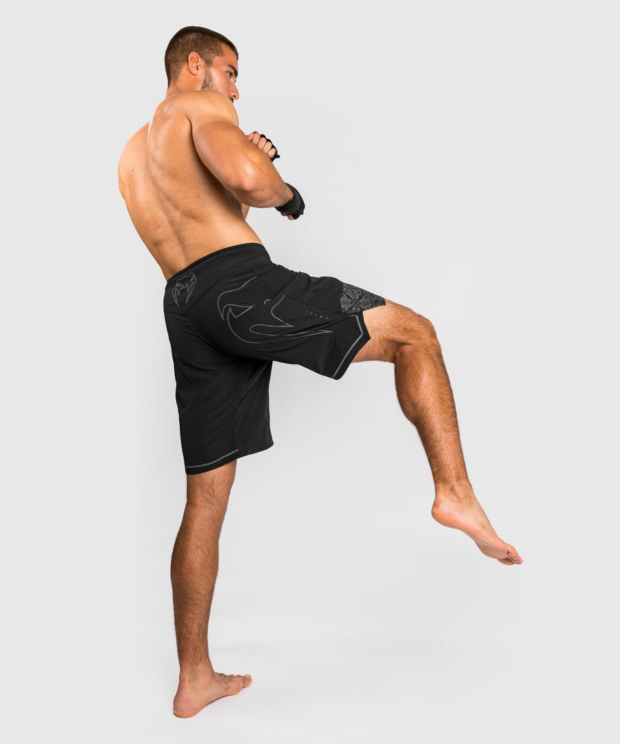 fightshorts reflective light 4.0 venum - zwartzwart