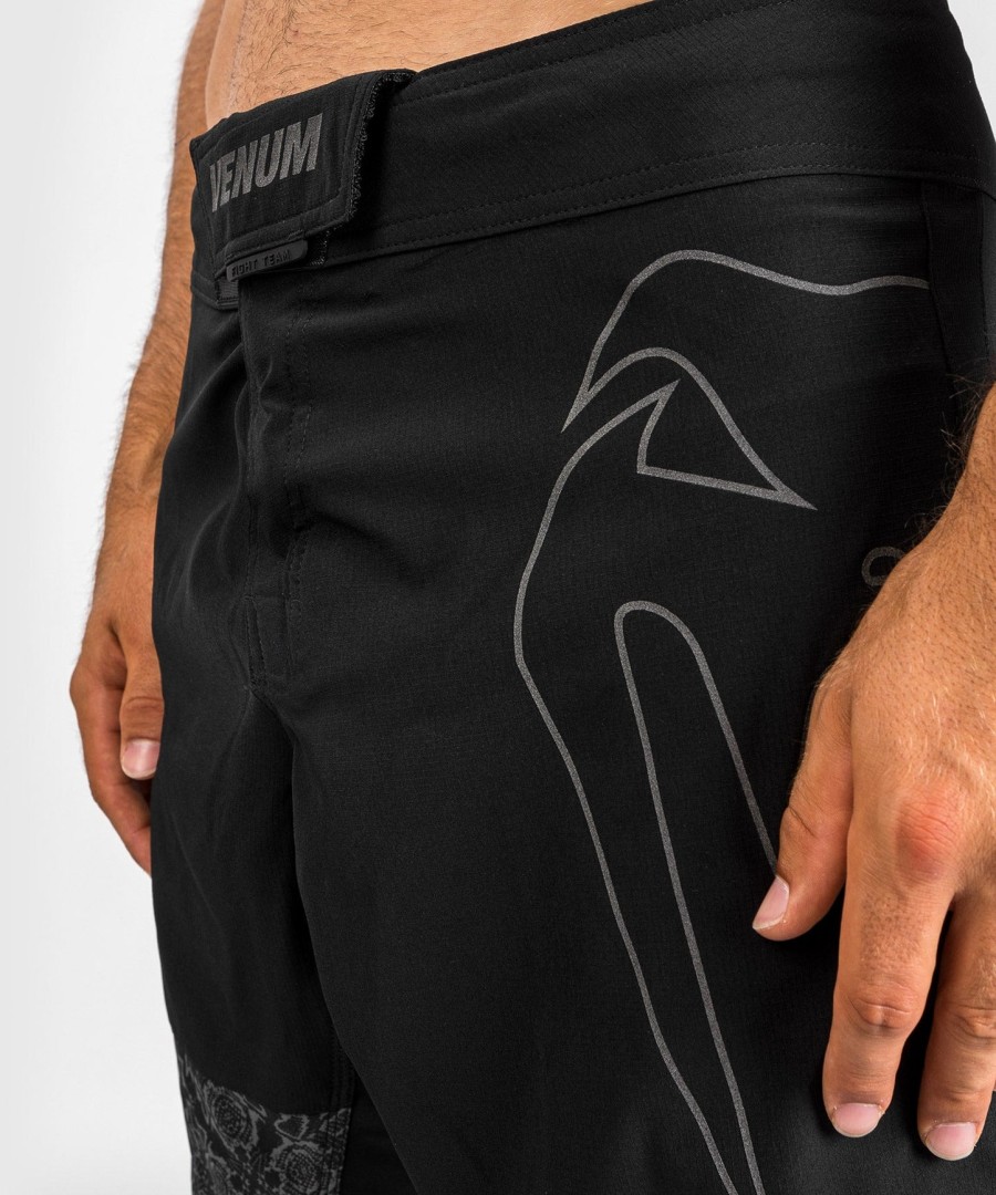 fightshorts reflective light 4.0 venum - zwartzwart