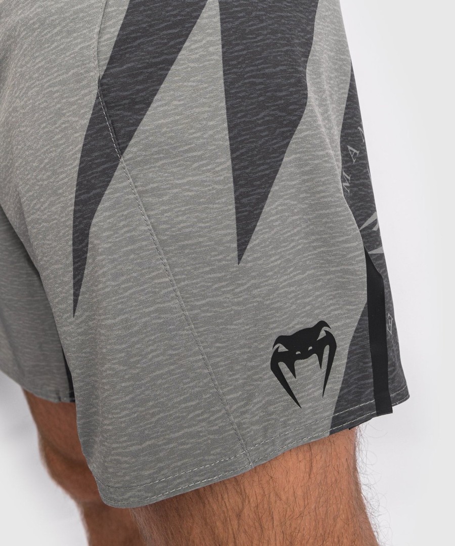 venum stone fightshorts - mineraalgroen