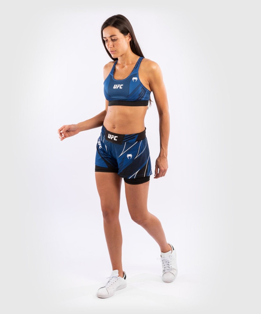 ufc venum authentic fight night damesshorts - korte pasvorm - blauw