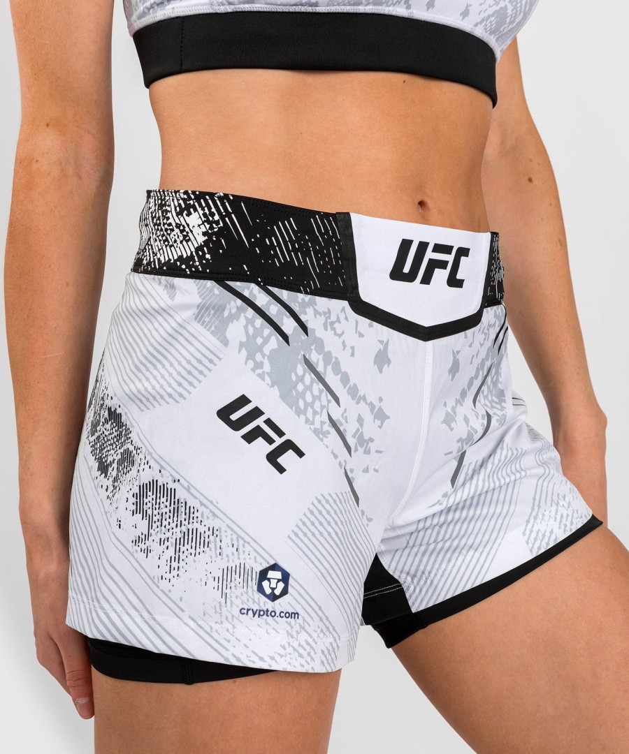 ufc adrenaline by venum authentic fight night dames vechtshort - wit