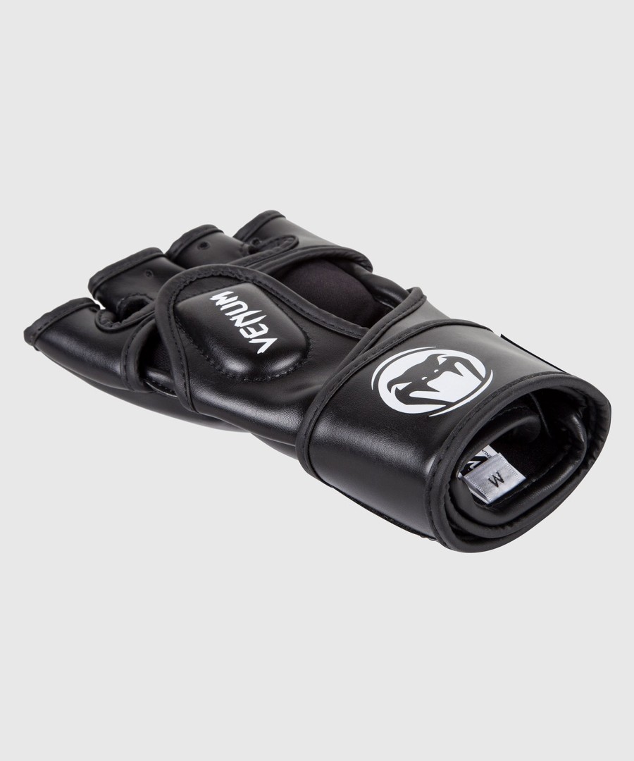 venum impact mma-handschoenen - skintex-leer - zwart