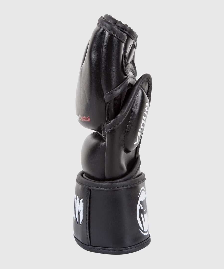 venum impact mma-handschoenen - skintex-leer - zwart