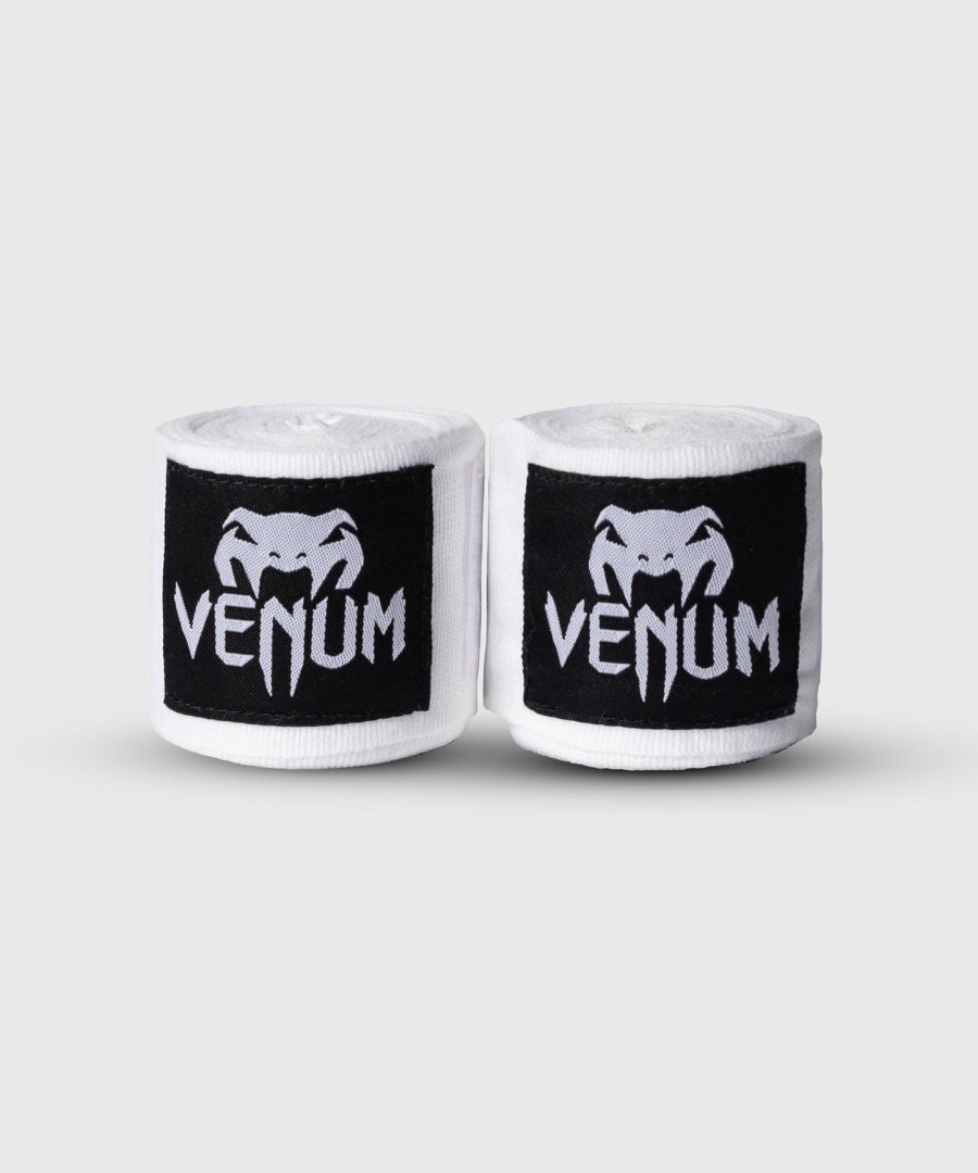 venum kontact boksbandages - wit - 25 m 98 inch