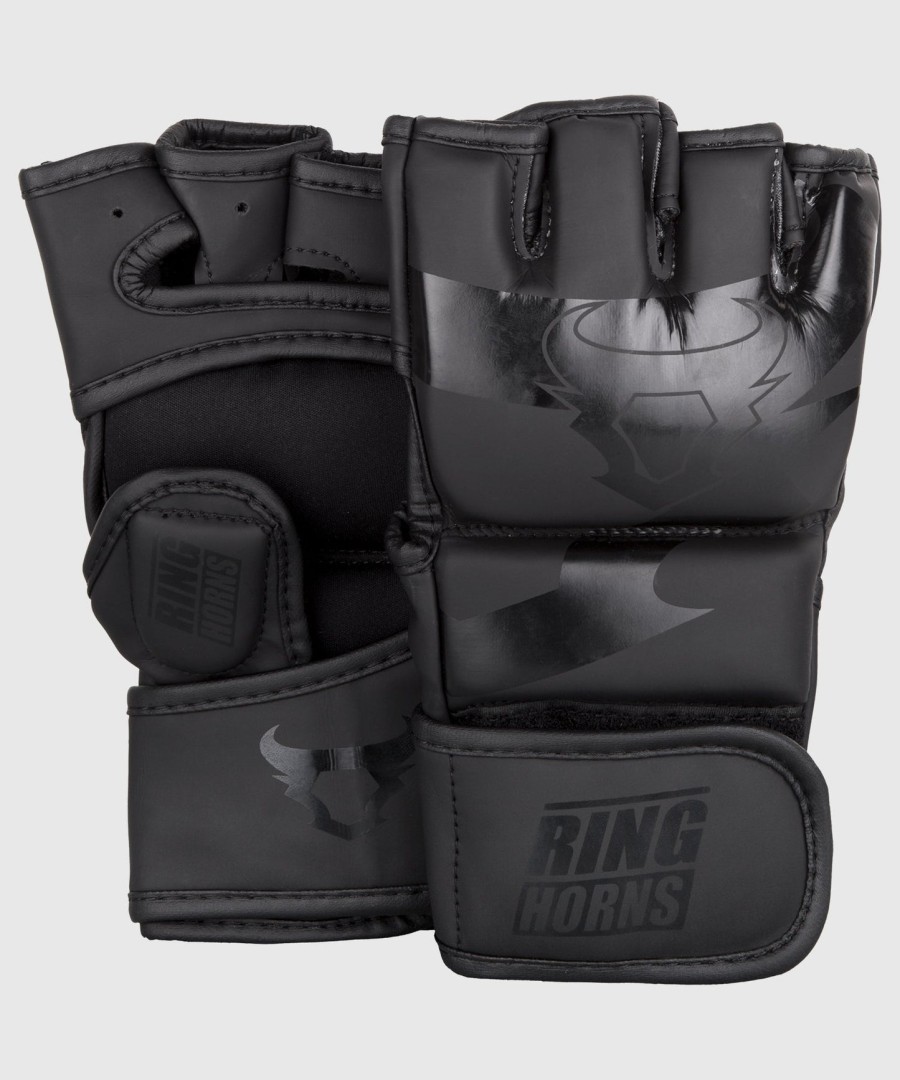 ringhorns charger mma-handschoenen - zwartzwart