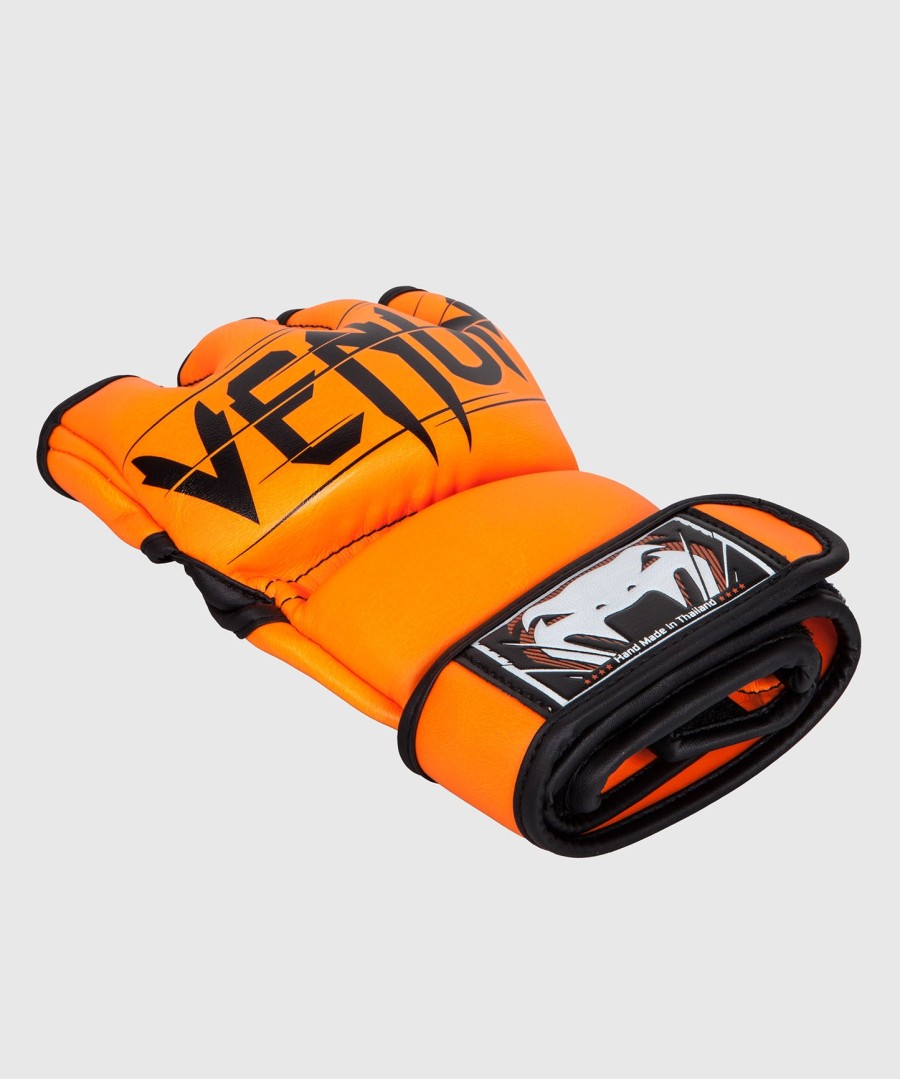 venum undisputed 2.0 mma-handschoenen - skintex-leer - neo-oranje