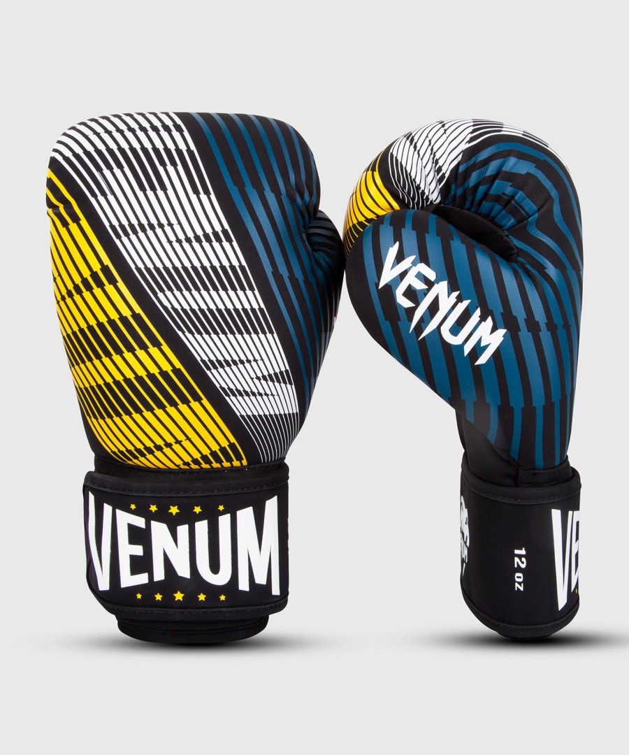 venum plasma bokshandschoenen - zwartgeel