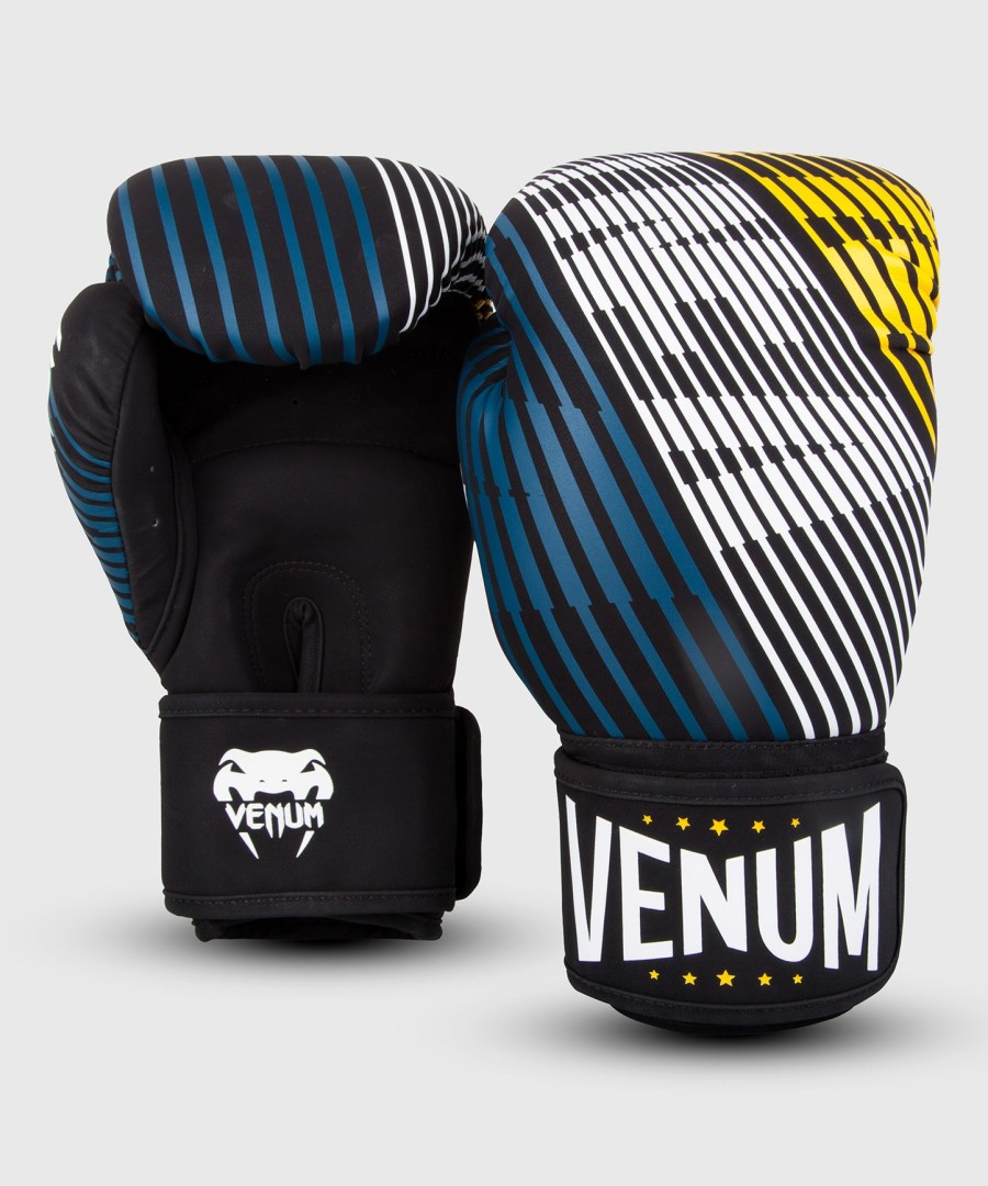 venum plasma bokshandschoenen - zwartgeel