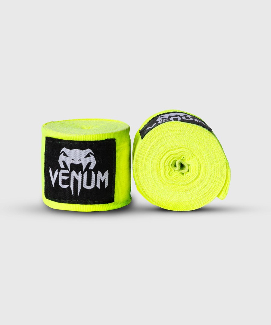 venum kontact boksbandages - neongeel - 25 m 98 inch