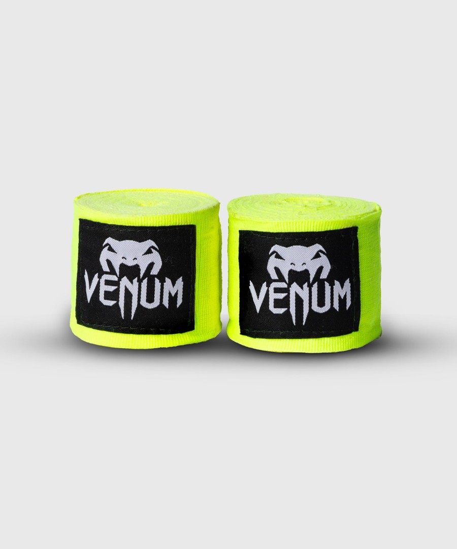 venum kontact boksbandages - neongeel - 25 m 98 inch
