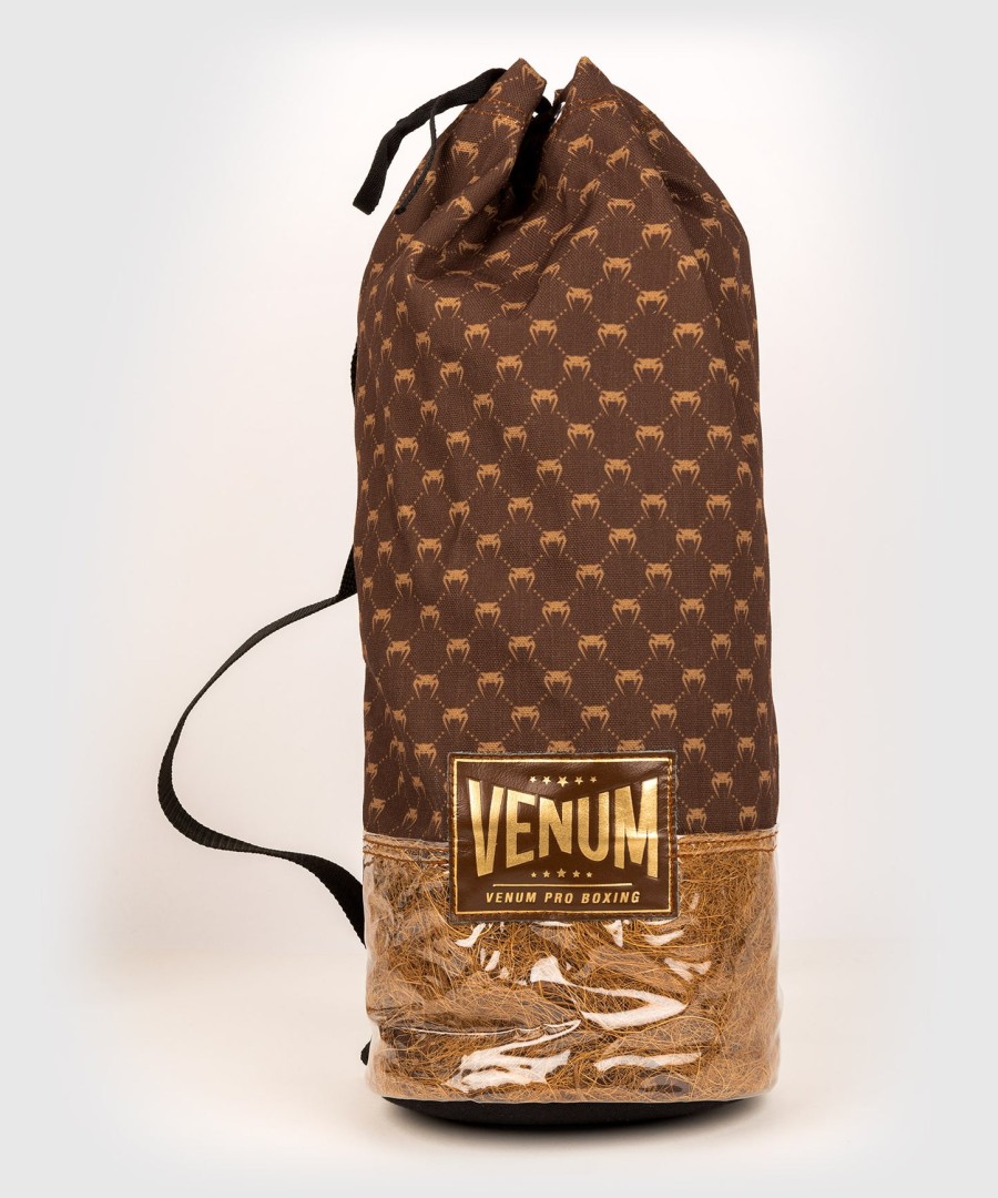 venum coco monogram pro bokshandschoenen met vetersluiting - grizzly brown