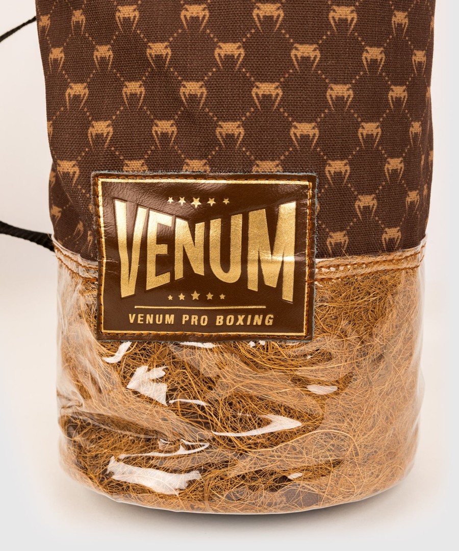 venum coco monogram pro bokshandschoenen met vetersluiting - grizzly brown
