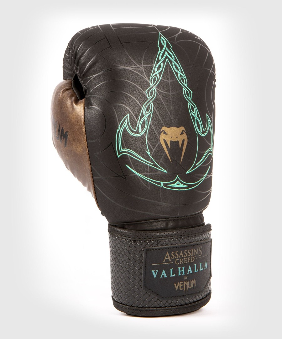 venum assassin creed bokshandschoenen - zwartblauw
