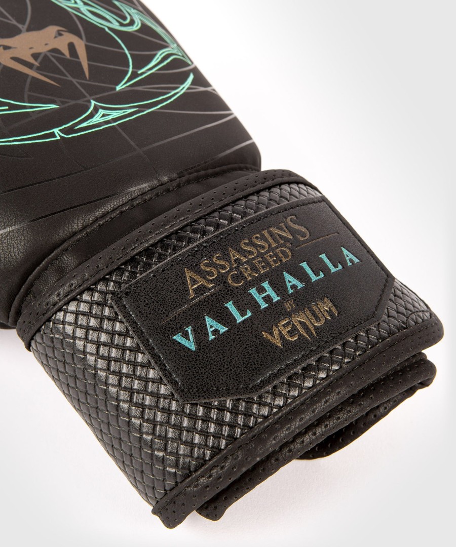 venum assassin creed bokshandschoenen - zwartblauw