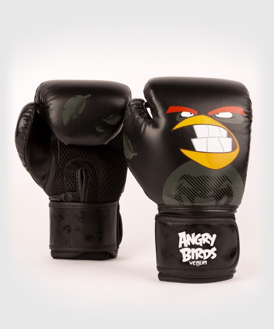 venum angry birds bokshandschoenen - voor kinderen - zwart