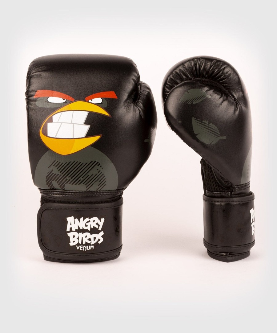 venum angry birds bokshandschoenen - voor kinderen - zwart