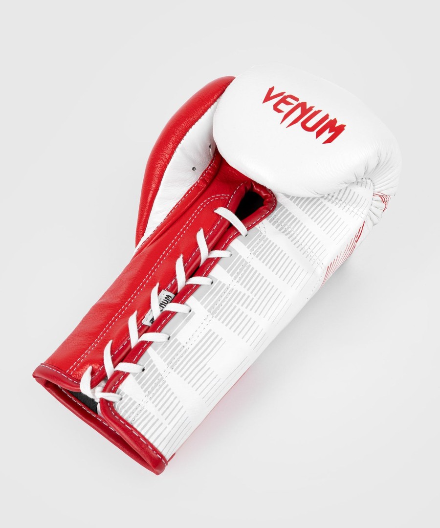 rws x venum officiële bokshandschoenen met veters - wit